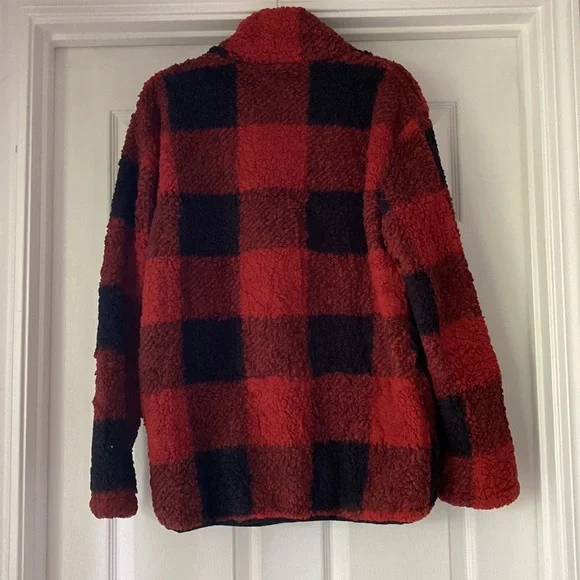 Amazon Fashion Plaid Fleece-Medium - Picture 10 of 11